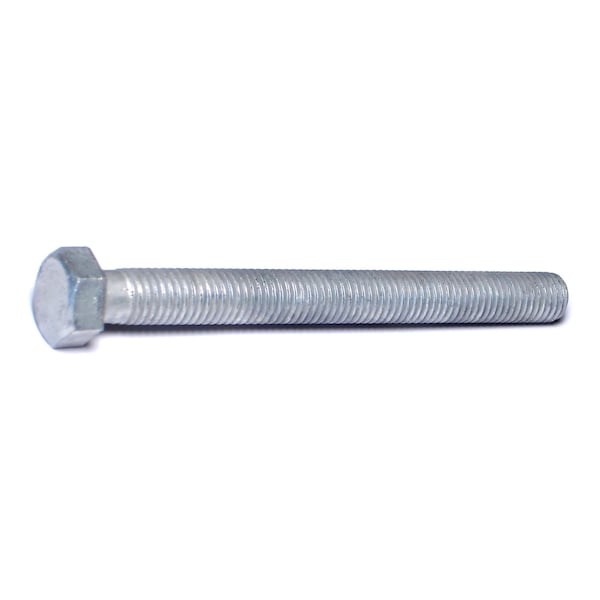 Midwest Fastener 5/8"-11 Hex Head Cap Screw, Hot Dipped Galvanized Steel, 6-1/2 in L, 15 PK 53494 - main